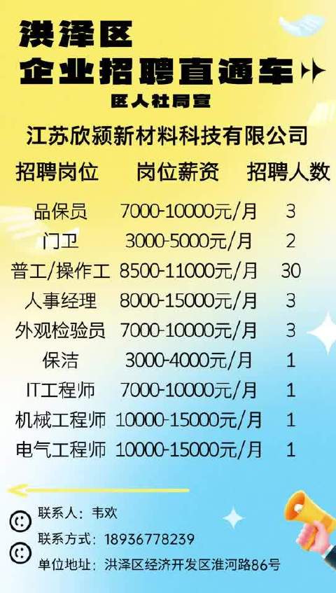 苏州唯亭金陵东路招工动态深度解析与探讨