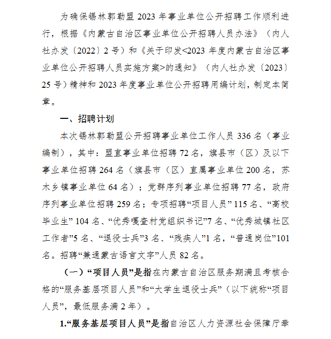 锡林郭勒盟市市政管理局招聘启事全新发布